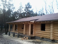 Дерев'яна баня київ, будівництво бані з дерева у києві