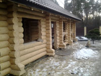 Дачний будинок з дерева фото київ